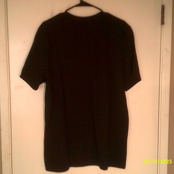 NEW AIR JORDAN PERFORMANCE "Embroidered Air Tee" MENS BLACK T-SHIRT L DM3182-010 - Picture 5 of 6